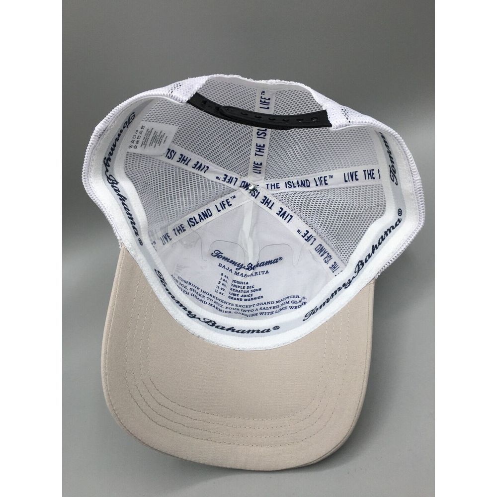NWT TOMMY BAHAMA "Tip Your Cap" Marlin Logo Trucker Hat - Picture 8 of 11